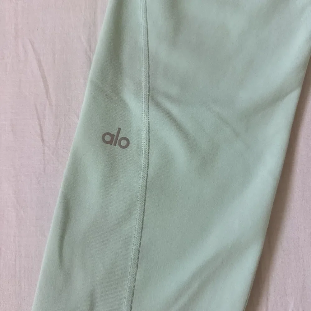 Alo Yoga Airbrush High Waist 7/8 Better Together Legging Spearmint Green